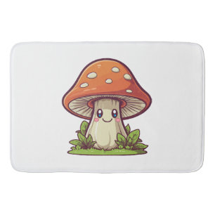 Tapis De Bain Cute kawaii style, La recherche de champignons