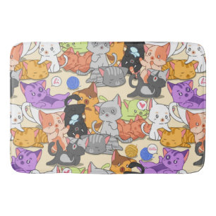 Tapis De Bain Cute Little Cats Motif