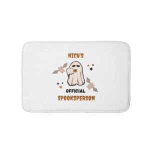 Tapis De Bain Cute NICU Halloween porte-parole officiel de NICU