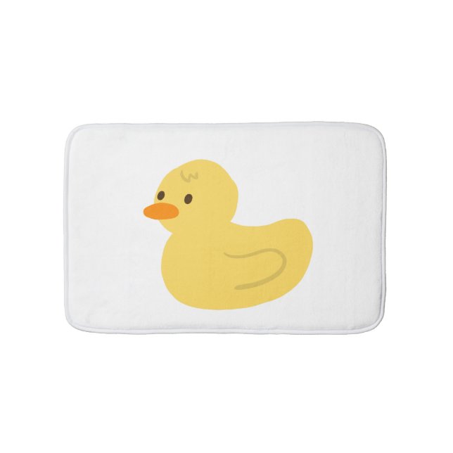 Tapis De Bain Cute Yellow Rubber Ducky Ducky Ducky Bathmat Graph (Devant)