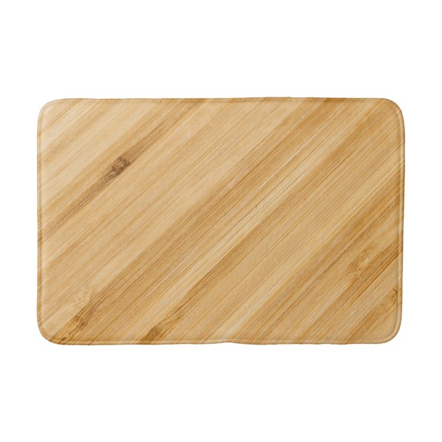 Tapis De Bain Cuve en bois Brown (Devant)