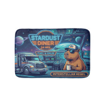 Cyberpunk Capybara Transporteur Spatial Stardust D