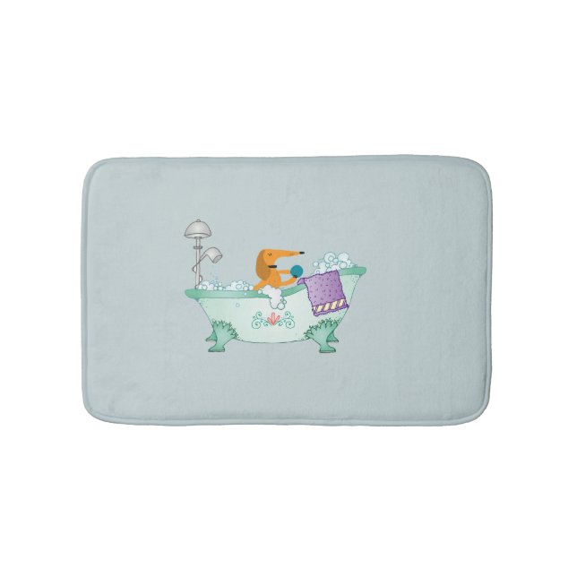 Tapis De Bain Dachshund Bain Mat Wiener Chien Salle de bain Ruba (Devant)