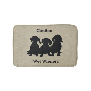 Tapis De Bain Dachshund Bath Mat