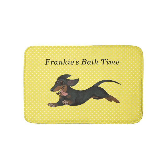 Tapis De Bain Dachshund Bath Mat (Devant)