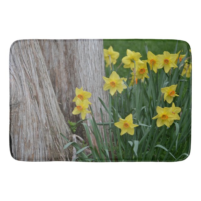 Tapis De Bain Daffodiques de printemps (Devant)