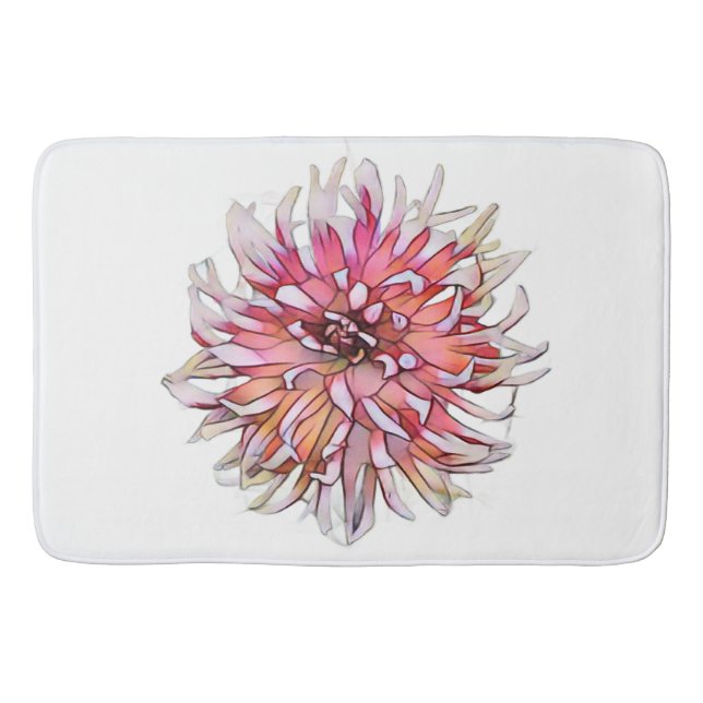 TAPIS DE BAIN DAHLIA FLOWER (Devant)