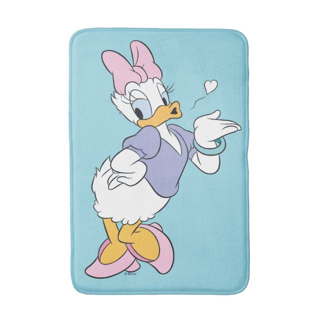 Tapis De Bain Daisy Duck envoie un baiser (Devant (Vertical))