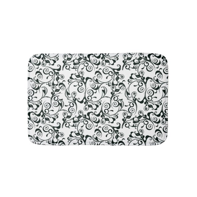 Tapis De Bain Damassé (Devant)