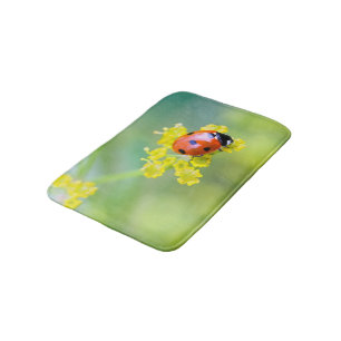 Tapis De Bain dame sur le dessus