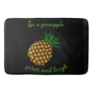 Tapis de bain d'ananas