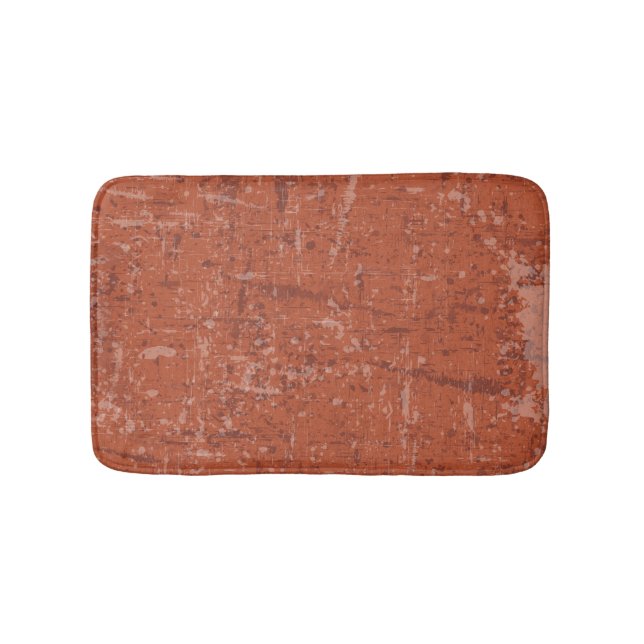 Tapis De Bain Dark Rust Art Lover Abstract Artist Painter (Devant)