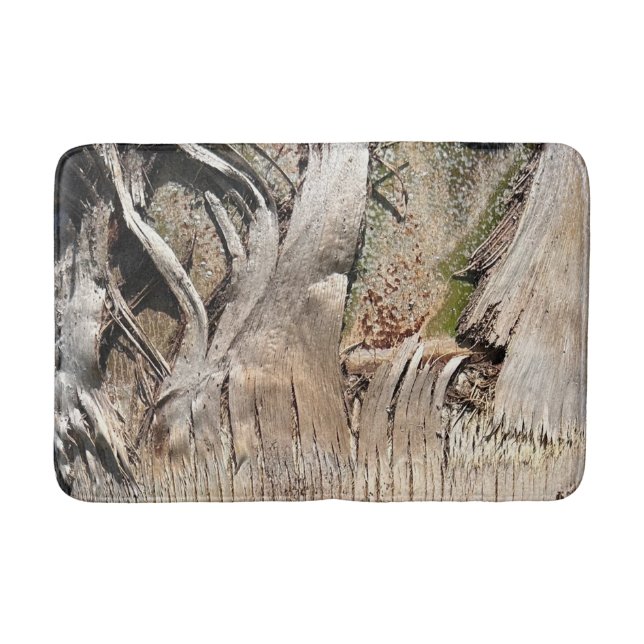 Tapis De Bain Date Palm Tree Trunk Texture Fermer Photo Image (Devant)