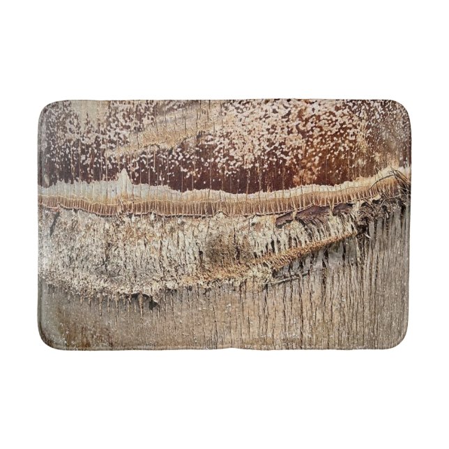 Tapis De Bain Date Palm Tree Trunk Texture Fermer Photo Image (Devant)