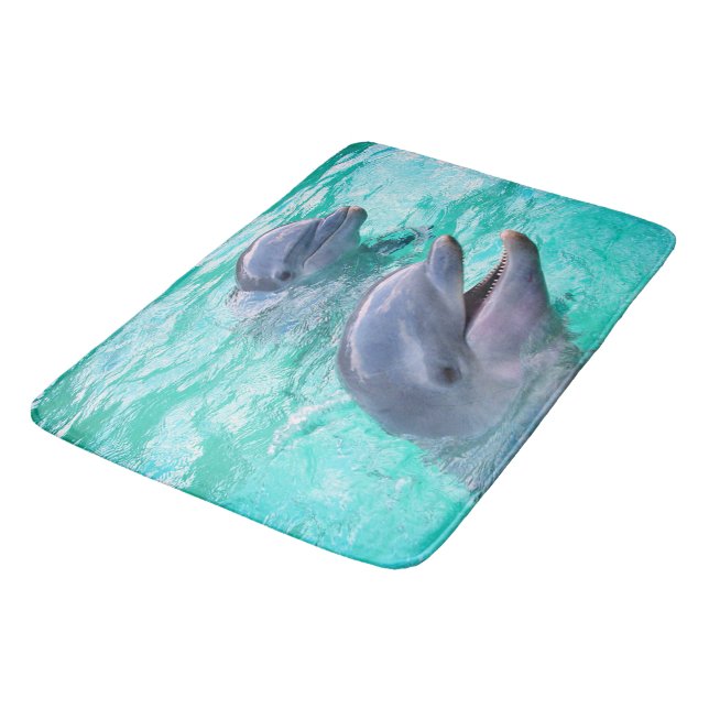 Tapis De Bain Dauphins (Angle)