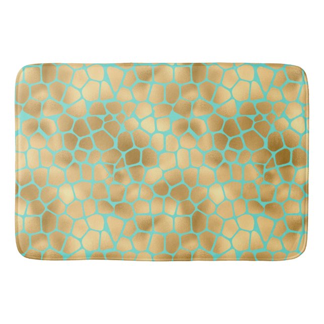Tapis De Bain De Beaux Spots De Giraffe (Devant)