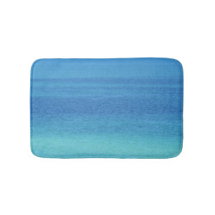 Tapis de bain de bleus d'océan