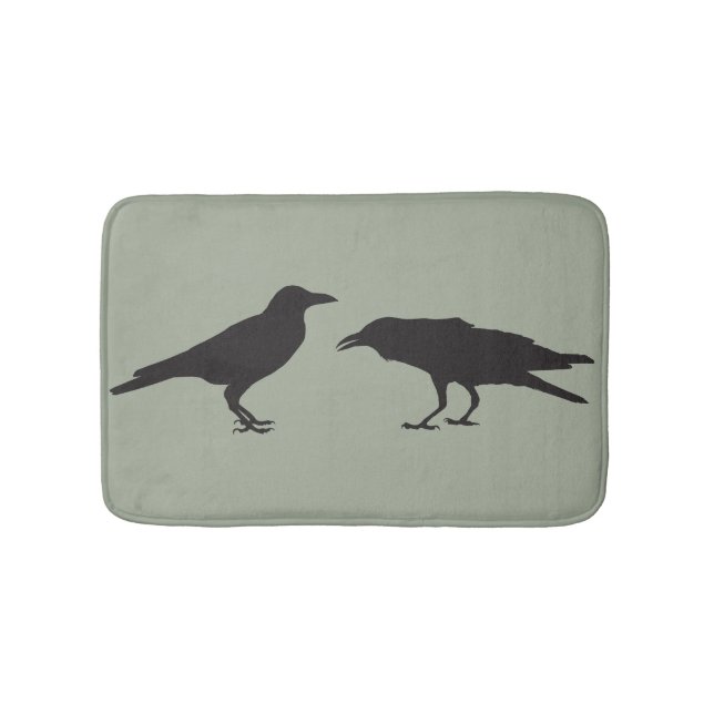 Tapis de bain de corneille (Devant)