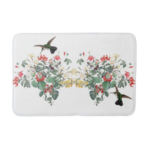 Tapis de bain de feuille d'animaux de faune