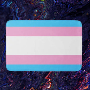 Tapis de bain de fierté trans : Embrasser toutes l