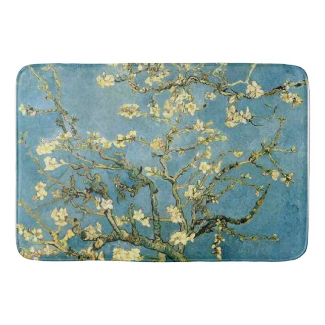 Tapis de bain de fleur d'amande de Vincent van (Devant)