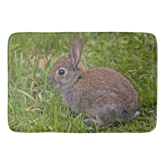 Tapis de bain de lapin de bébé (Devant)