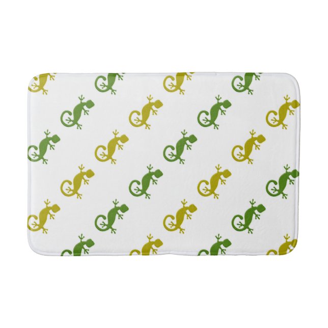 Tapis De Bain De mignons petits lézards (Devant)