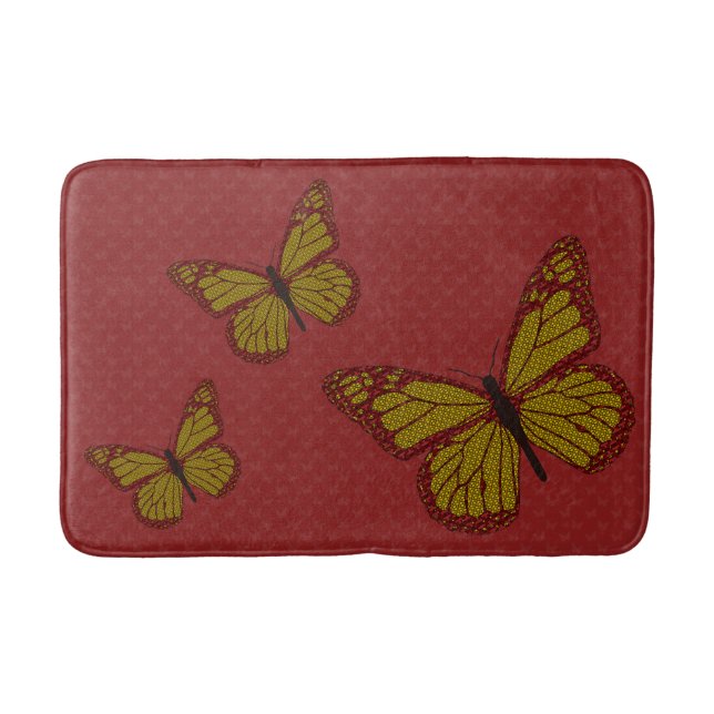 Tapis de bain de monarque chinois (Devant)