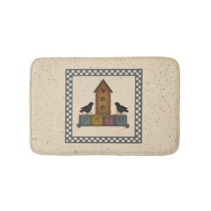 Tapis de bain de primitifs