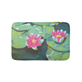 Tapis de bain "de protections de lis petit"
