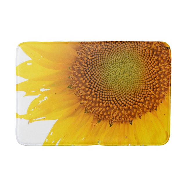 Tapis de bain de tournesol (Devant)