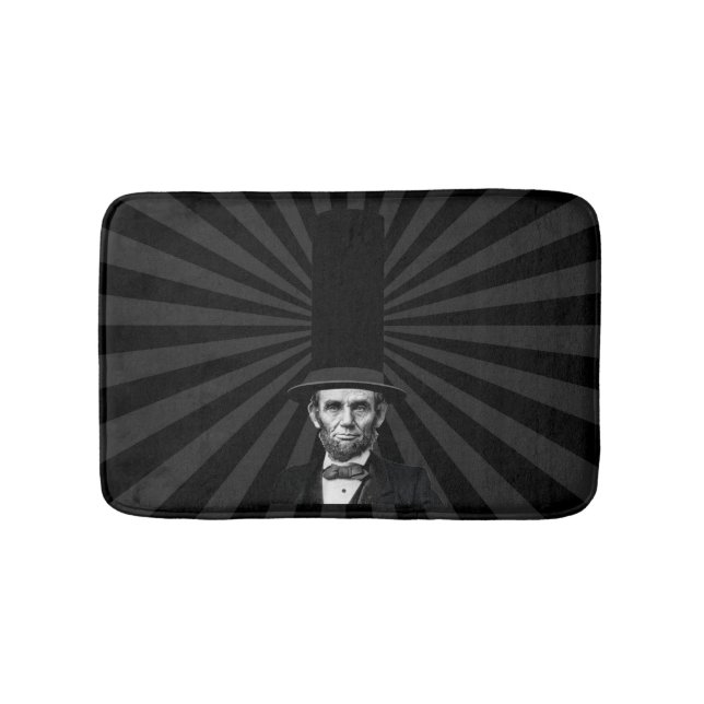 Tapis De Bain Déclaration de mode présidentielle Abraham Lincoln (Devant)