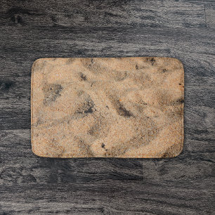 Tapis De Bain Décor De La Salle De Bains Tropicale De Sable De P