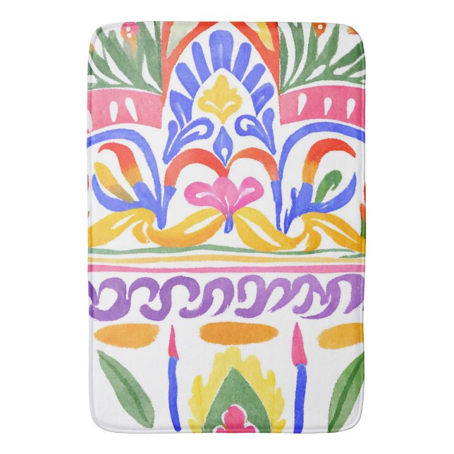 Tapis De Bain décoration traditionnelle roumaine (devant Vertical)