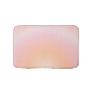 Tapis De Bain Dégradé Fuzz Peach