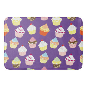 Tapis De Bain Délicieux gâteaux d'anniversaire décorés