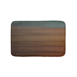 Tapis De Bain Désert Peint Sud-Ouest Faux Wood