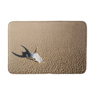 Tapis De Bain Deserts   Cow Skull on the Desert Ground