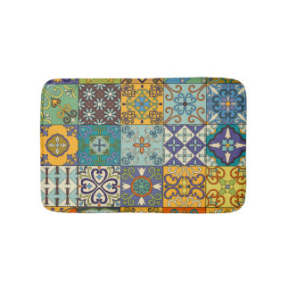 Tapis De Bain Design de carreaux Talavera portugais