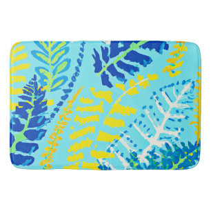 Tapis De Bain Design floral dynamique