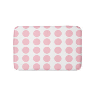 Tapis De Bain Design Pois rose