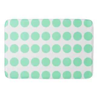 Tapis De Bain Design Pois vert