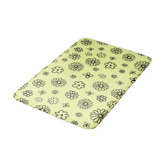 Tapis De Bain Dessin Floral