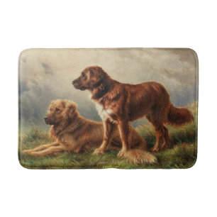 Tapis De Bain Deux chiens de garde