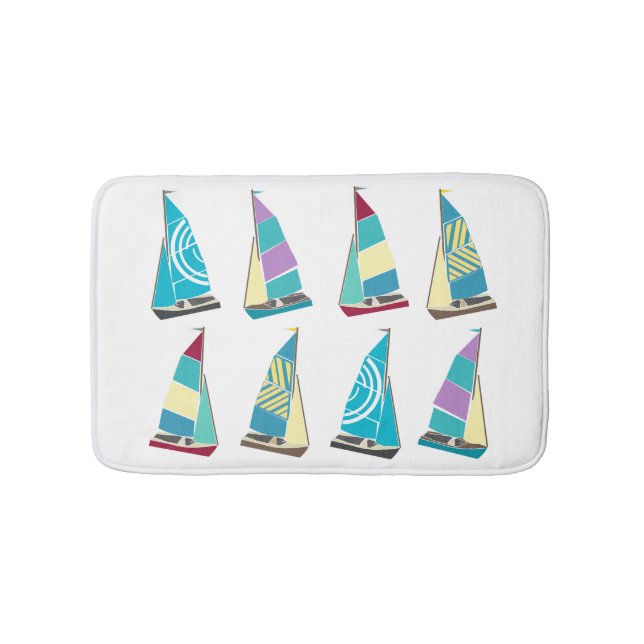 Tapis De Bain Dinghes vintages (Devant)
