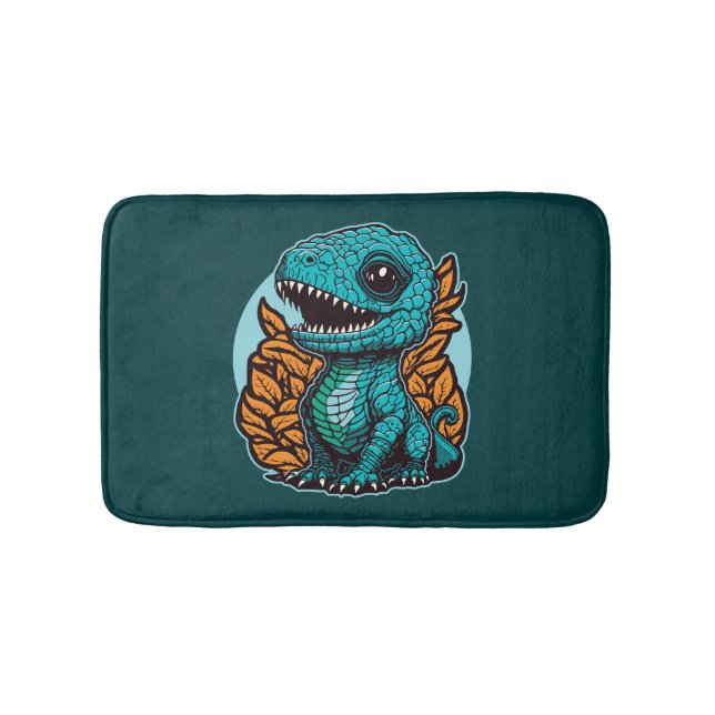 Tapis De Bain Dinosaure Bébé mignon (Devant)
