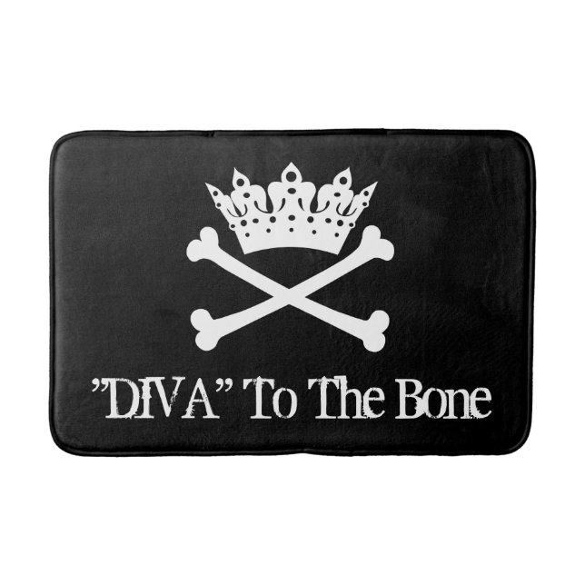 Tapis De Bain "DIVA" À L'Os (Devant)