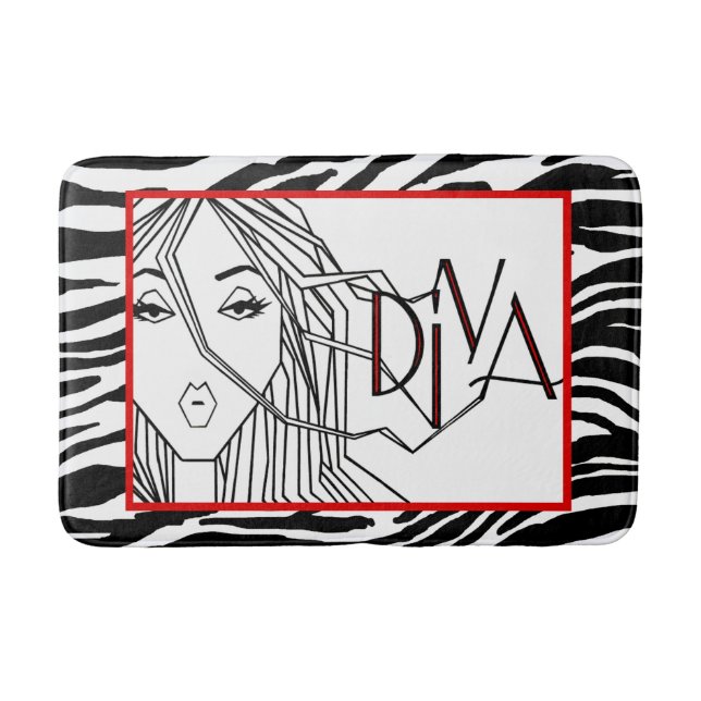 Tapis De Bain "DIVA" d'un tapis (Devant)