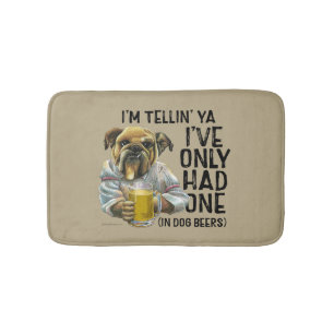 Tapis de bain Dog Beers