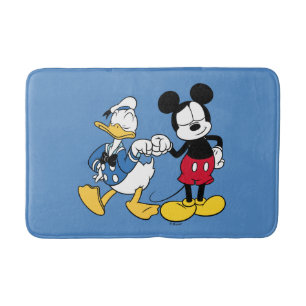 Tapis De Bain Donald Duck & Mickey Poing Bump